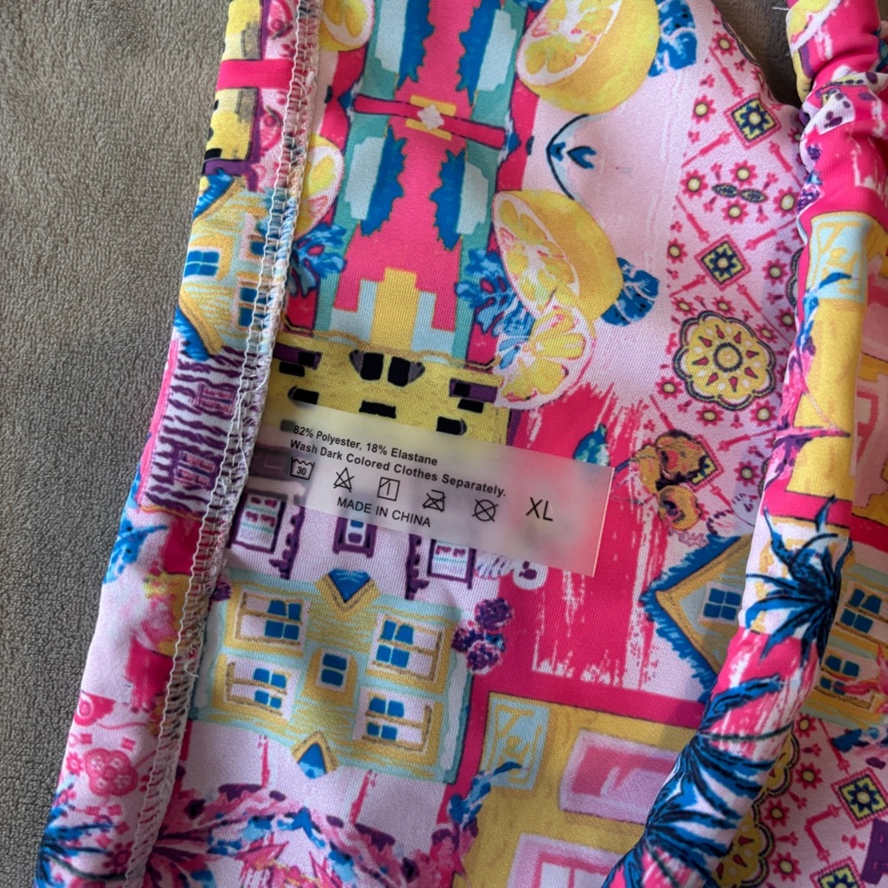 Colorful Patterned Bikini Set - Picture 2 of 3